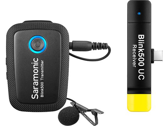 SARAMONIC Blink 500 B5 - Drahtlose Mikrofon (Schwarz)
