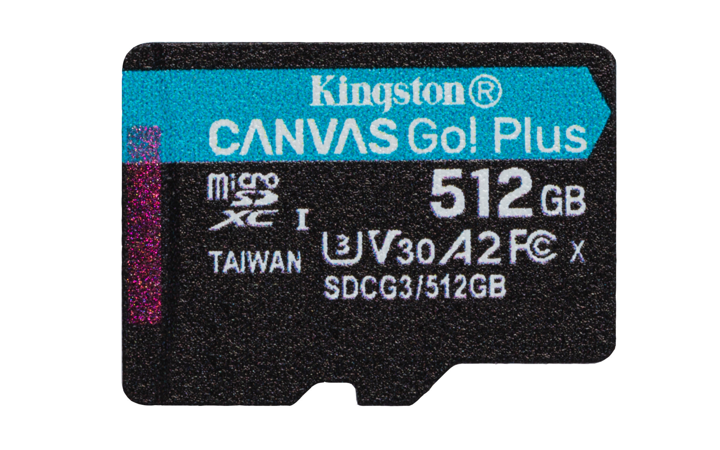 KINGSTON Canvas Go! Plus, T-Flash, Micro-SD Speicherkarte, 512 GB