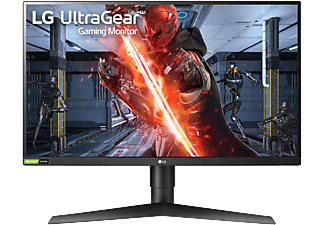 LG 27GN750-B UltraGear 27'' Sík FullHD 240Hz 16:9 G-Sync IPS LED Gamer Monitor