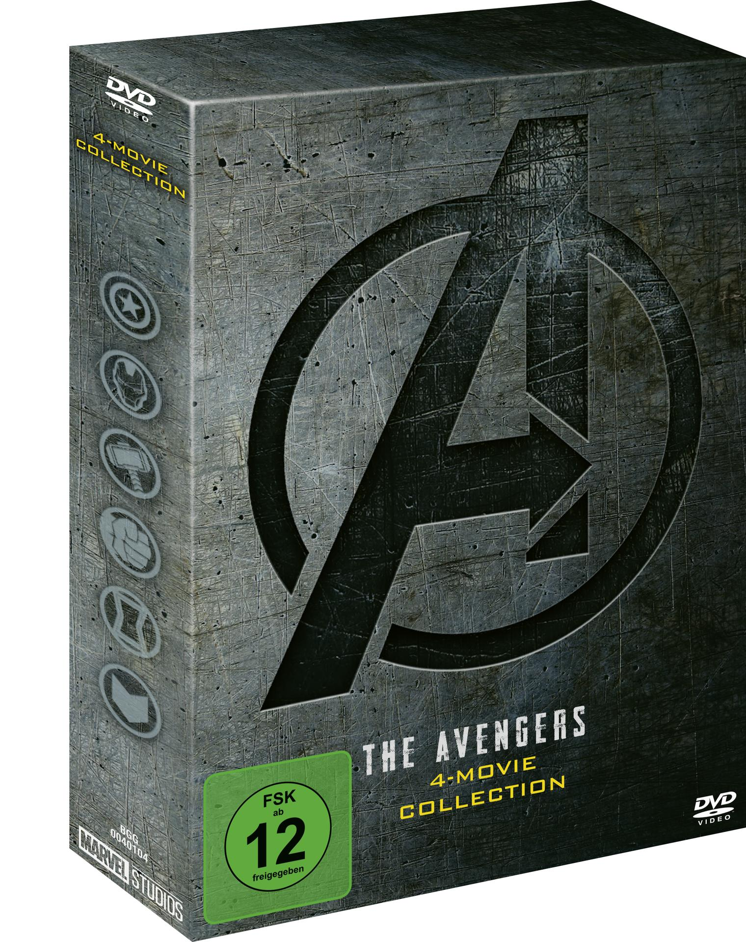 The Avengers 4-Movie Collection DVD-Box-Set.