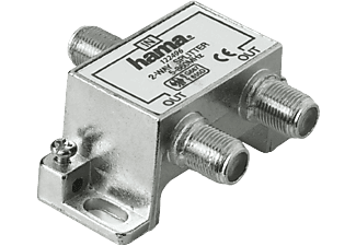 HAMA 00122496 - Breitband-Kabelverteiler (Silber)