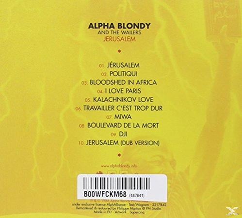 Alpha Blondy & The Wailers - Jerusalem  - (CD)