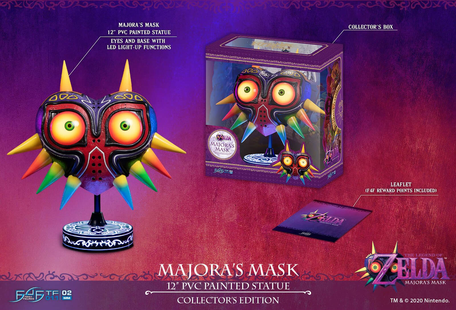 FIRST 4 FIGURE The Legend of Zelda: Majora’s Mask: Collector's Edition - Statue (Mehrfarbig)