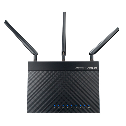 Pack 2 Routers -  ASUS RT-AC66U AiMesh AC1750, Negro