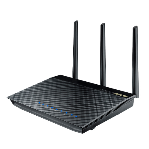 Pack 2 Routers -  ASUS RT-AC66U AiMesh AC1750, Negro