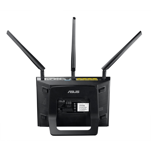 Pack 2 Routers -  ASUS RT-AC66U AiMesh AC1750, Negro