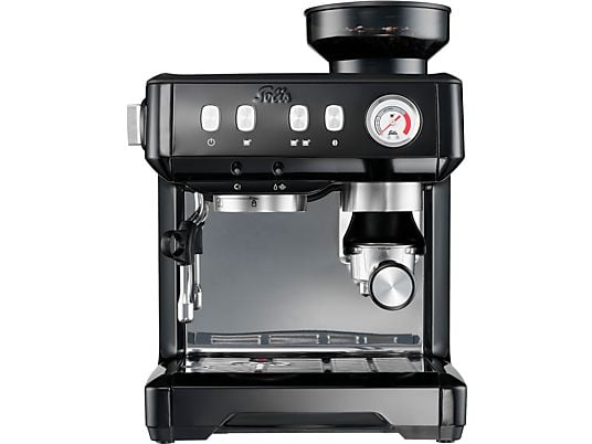 SOLIS 980.14 Grind & Infuse Compact - Macchina per espresso (Nero)