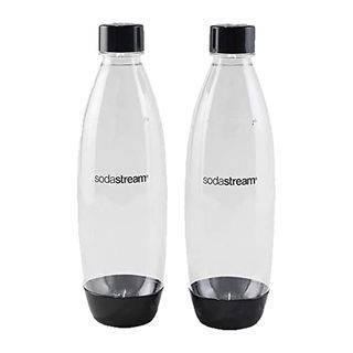 SODASTREAM Fuse 1L Duo - Bottiglie (Trasparente/Nero)