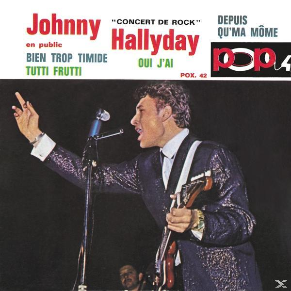 POP - (CD) Johnny - CONCERT - DE 4 ROCK Hallyday
