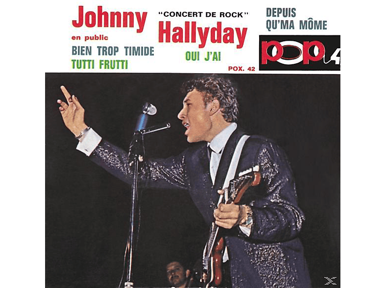 Johnny Hallyday - POP 4 - CONCERT DE ROCK  - (CD)