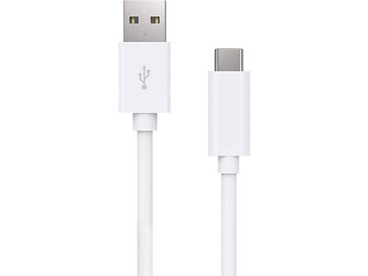 ARTWIZZ 8447-1611 - Câble de chargement et de données USB-C vers USB-A (Blanc)