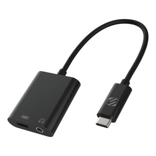 SCOSCHE CAAP-SP - Adapter USB-C zu USB-C/3.5 mm (Schwarz)