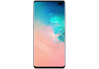 SAMSUNG Galaxy S10+ 128 GB DualSIM Kerámiafehér Kártyafüggetlen Okostelefon