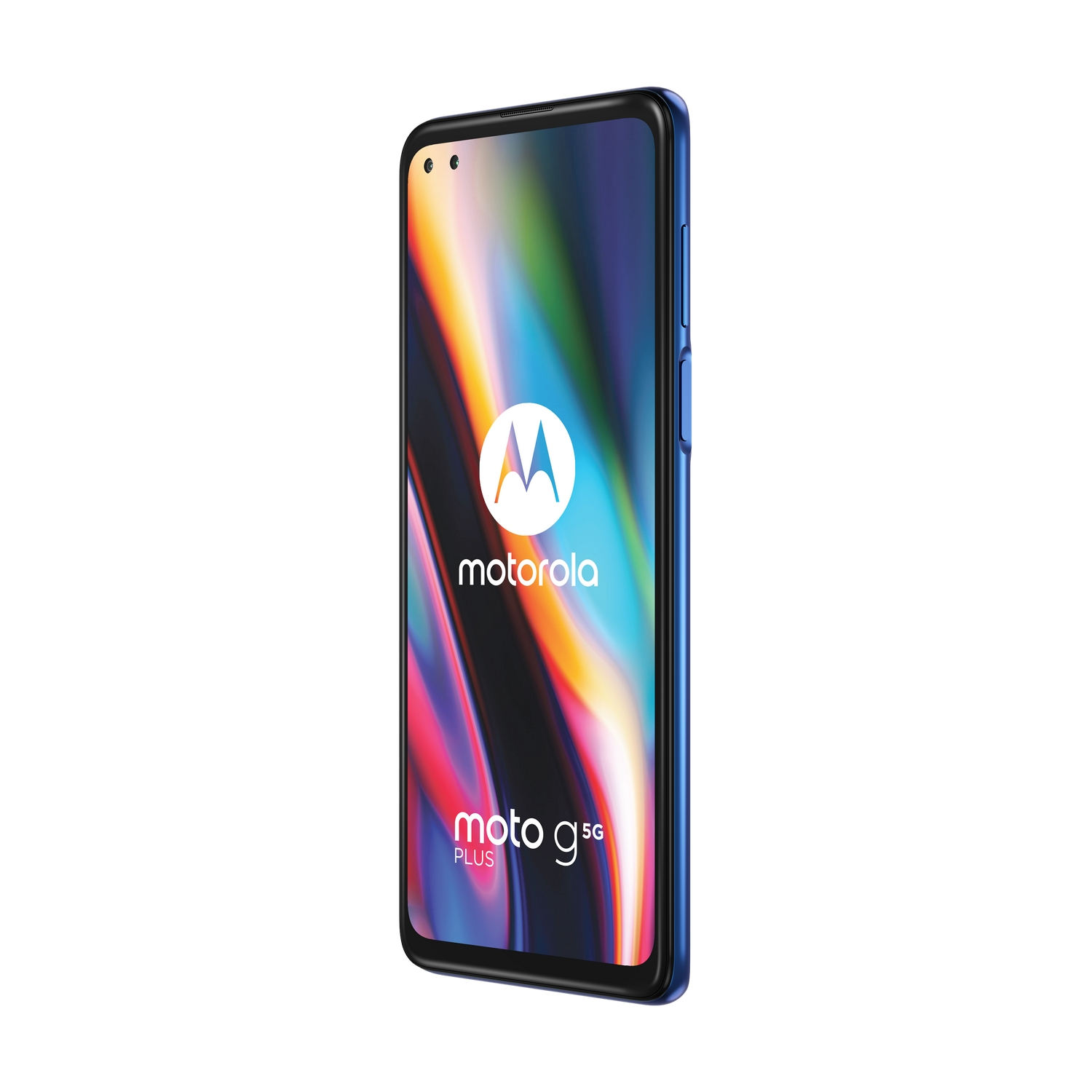 Móvil - Motorola Moto G 5G Plus, Azul, 128 GB, 6 GB RAM, 6.7" Full HD+, Snapdragon 765 5G, 5000 mAh, Android