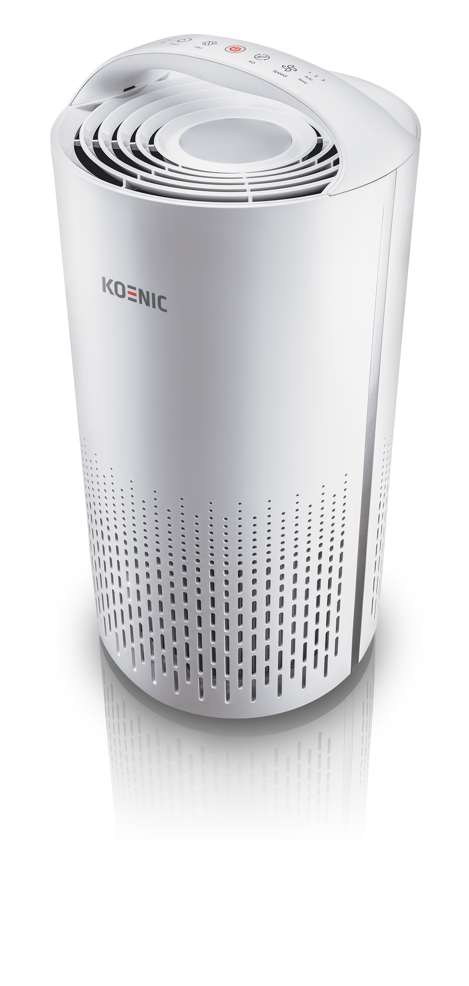 KOENIC KAP2521 Luftreiniger Weiß (40 Watt, Raumgröße: 25 m²)