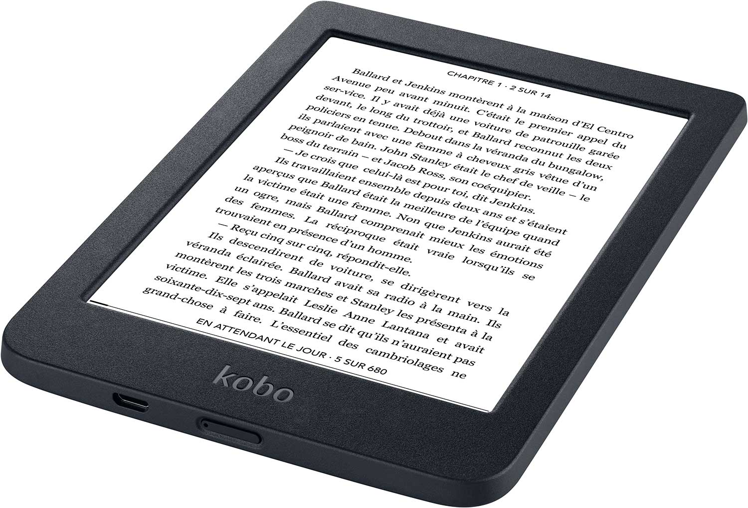 KOBO E-reader Nia Noir (N782-SP-BK-S-EP)