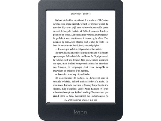 KOBO E-reader Nia Noir (N782-SP-BK-S-EP)