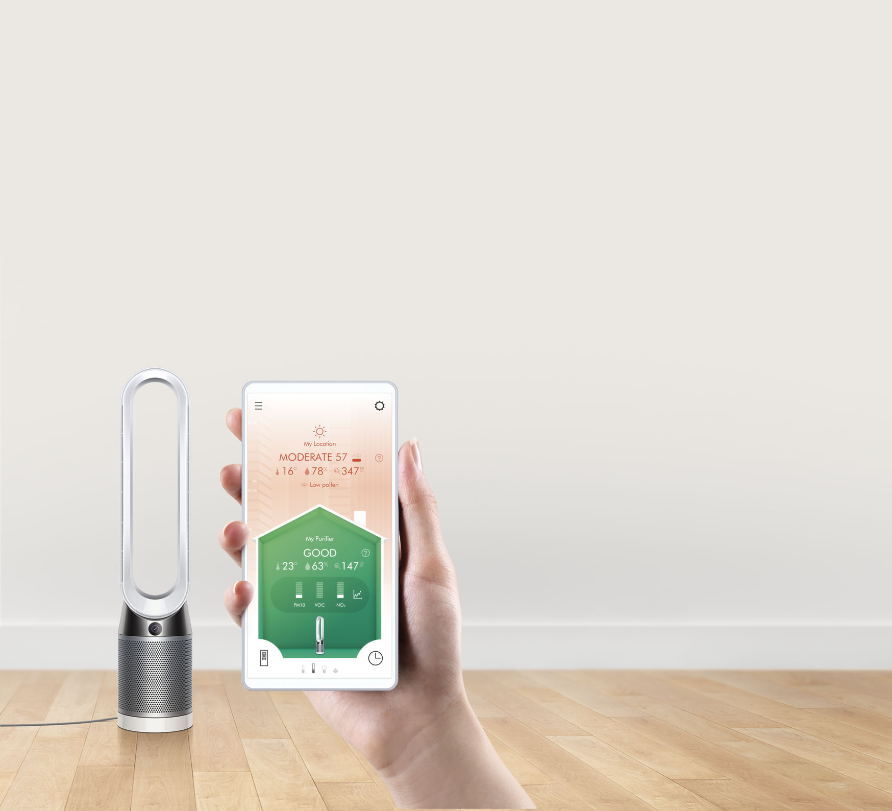 DYSON Pure Cool™ légtisztító ventilátor TP04