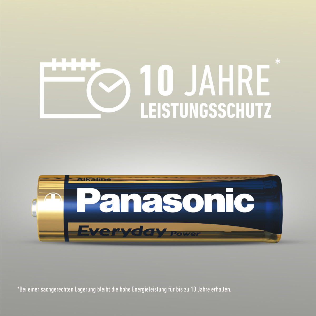 PANASONIC 6LF22EPS/1BP Volt Batterie, Alkaline, 9 Stück 1 E-Block