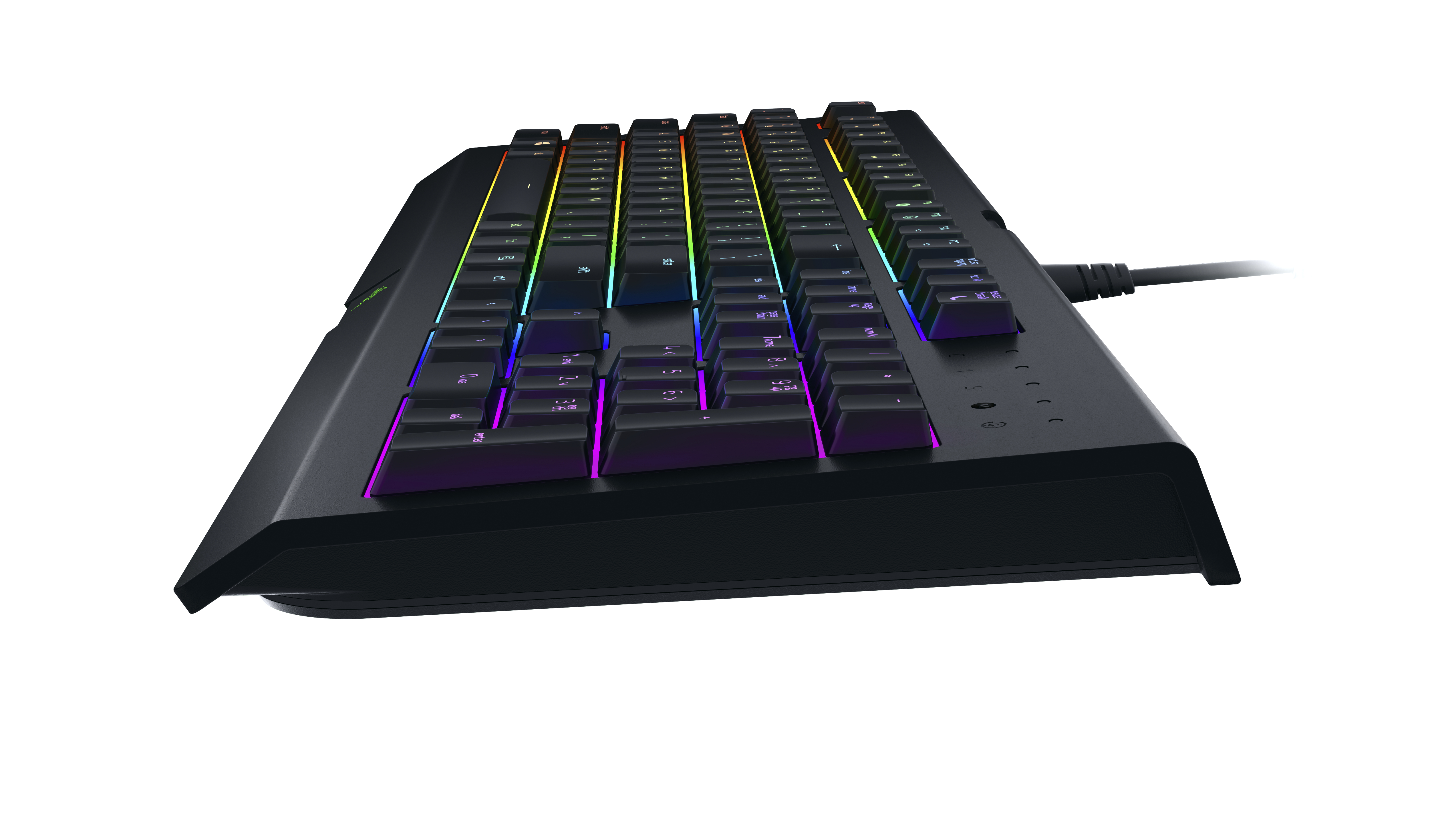 RAZER Cynosa Chroma, Gaming Tastatur, Rubberdome, Razer Ultra-Low Profile, kabelgebunden, Schwarz