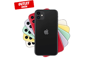 APPLE iPhone 11 64GB Akıllı Telefon Siyah Outlet 1204550