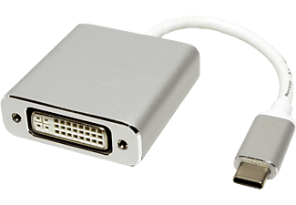 BLANK 12.88.3205 - Adaptateur USB-C vers DVI, 0.1 m, Argent