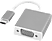 BLANK 12.88.3200 - Adapter USB-C zu VGA, 0.1 m, Silber