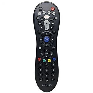 Mando a distancia - Philips SRP3014/10, 4 dispositivos, 2 x AAA, Negro