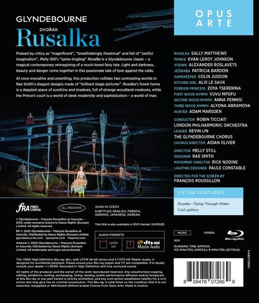 Matthews/Roslavets/Ticciati/London Phil.Orch. - Rusalka  - (Blu-ray)