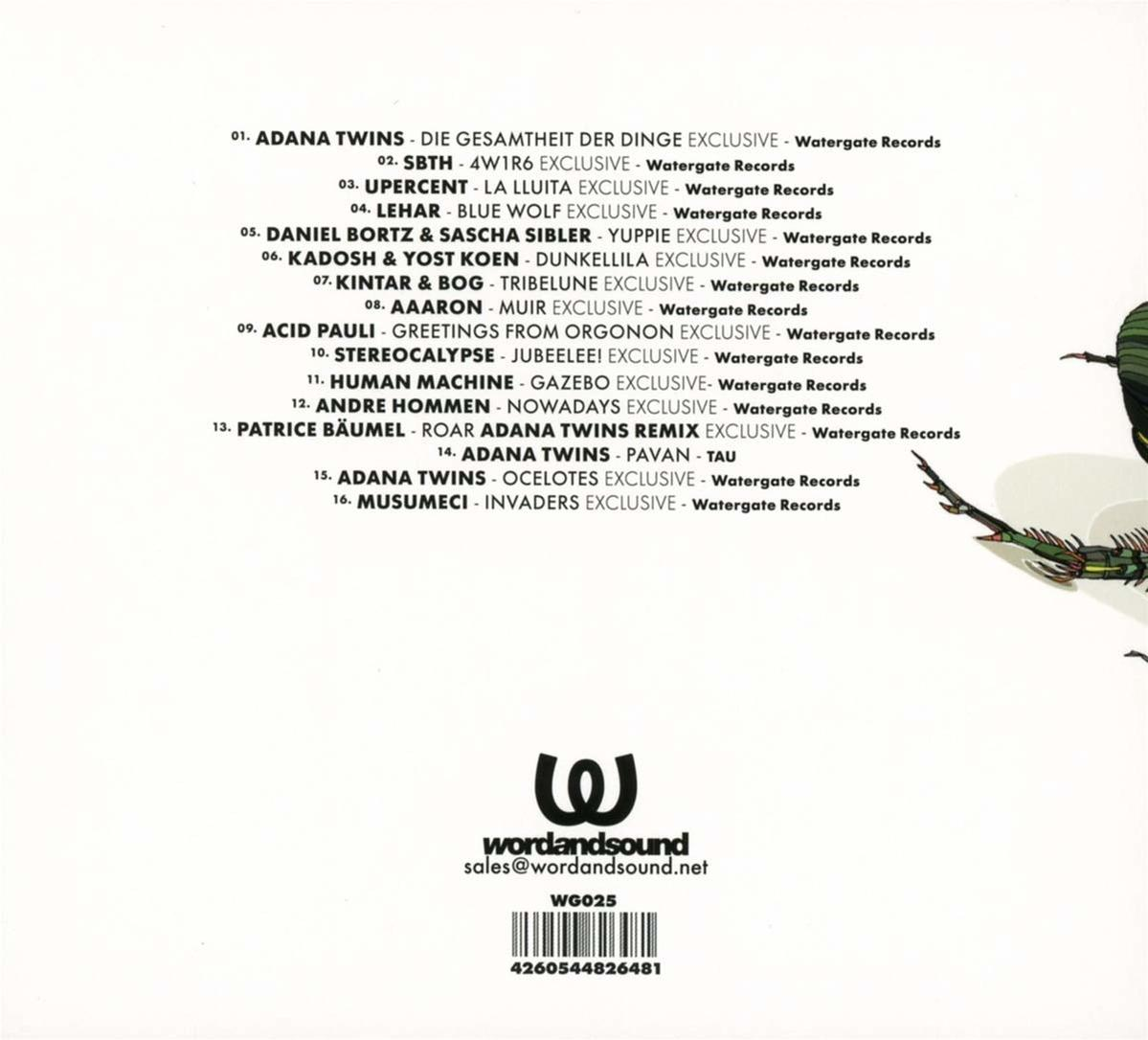Adana Twins - Watergate 25  - (CD)