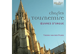 Tjeerd Van Der Ploeg - Tournemire:Oeuvres D'Orgue  - (CD)
