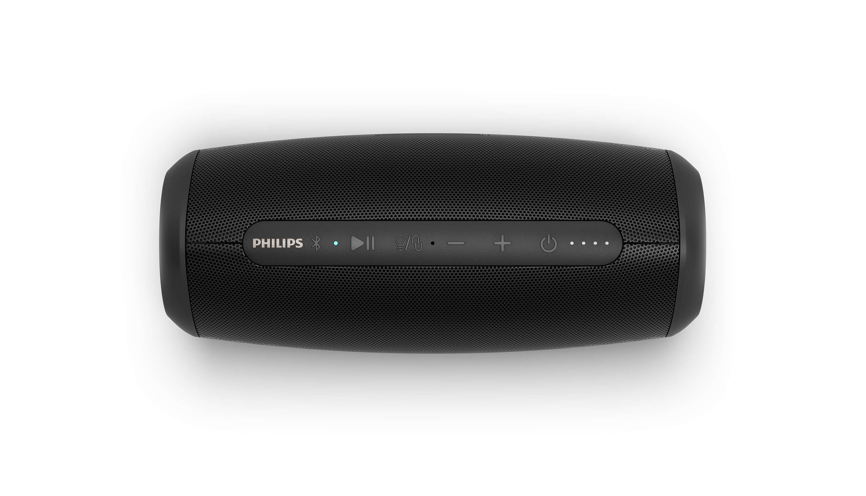 PHILIPS S5305 Bluetooth Lautsprecher, Schwarz, Wasserfest