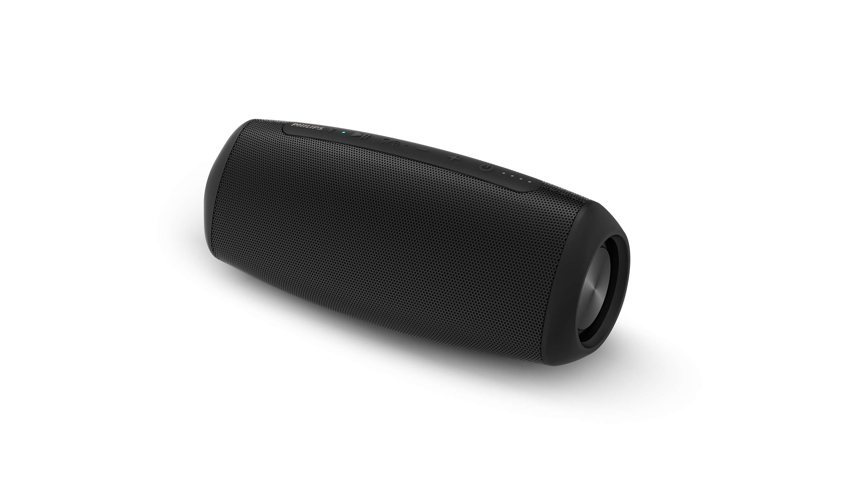 PHILIPS S5305 Bluetooth Lautsprecher, Schwarz, Wasserfest