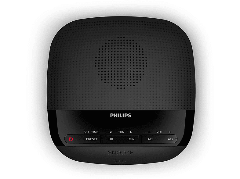 Philips TAR3205/12 Radio Uhr Digital Schwarz