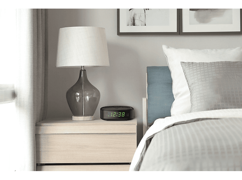 Thumbnail - PHILIPS R 3205 Radiowecker, FM, Schwarz