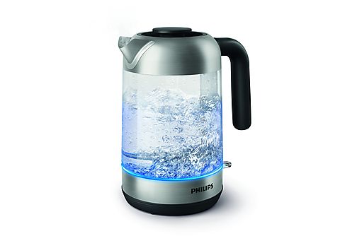 PHILIPS Wasserkocher aus Glas HD9339/80 1.7l Series 5000 Wasserkocher,  Edelstahl, 1.7 l online kaufen | MediaMarkt