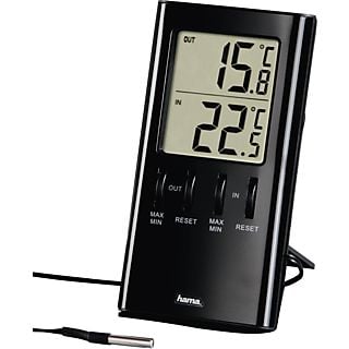 HAMA Thermometer LCD T-350 Zwart (186367)