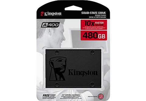 KINGSTON SSD harde schijf A400 480 GB SATA III (SA400S37/480G)