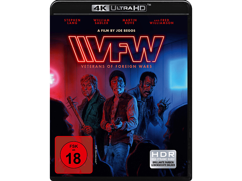 VFW - Veterans of Foreign Wars 4K Ultra HD Blu-ray (FSK: 18)