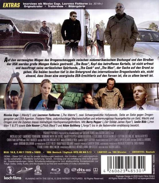 DVD-Hülle hinten mit Text und Bildern von Personen sowie einem Barcode unten.