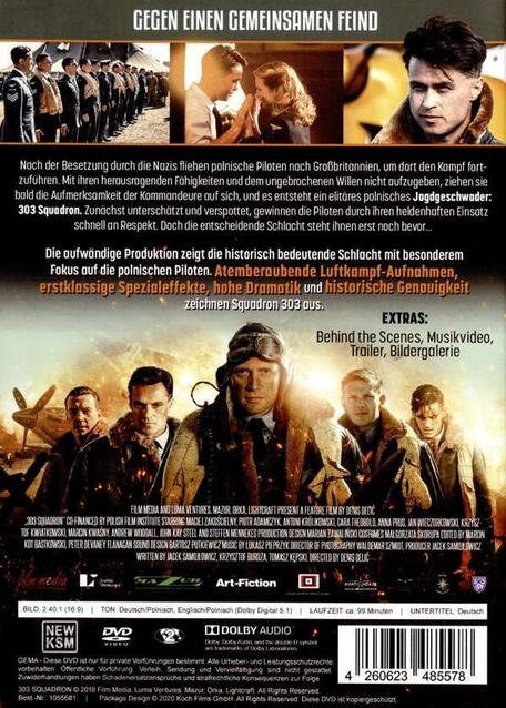 DVD-Cover mit Filmposter und Informationen.