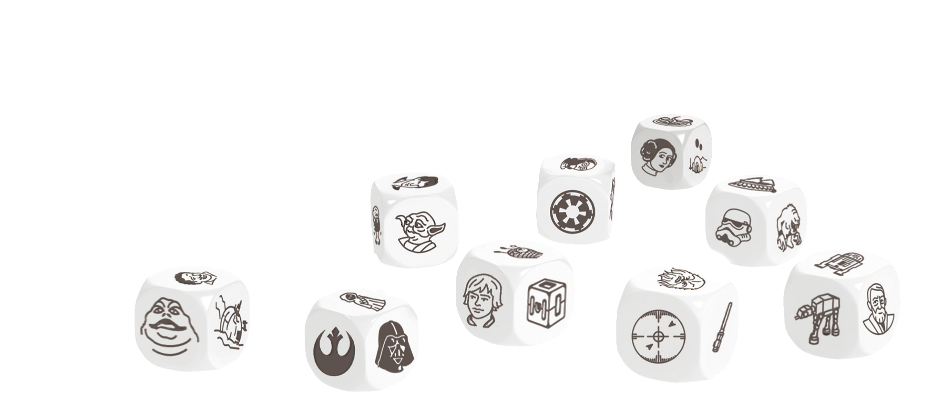 ZYGOMATIC Story Cubes Star Wars Gesellschaftsspiel Mehrfarbig