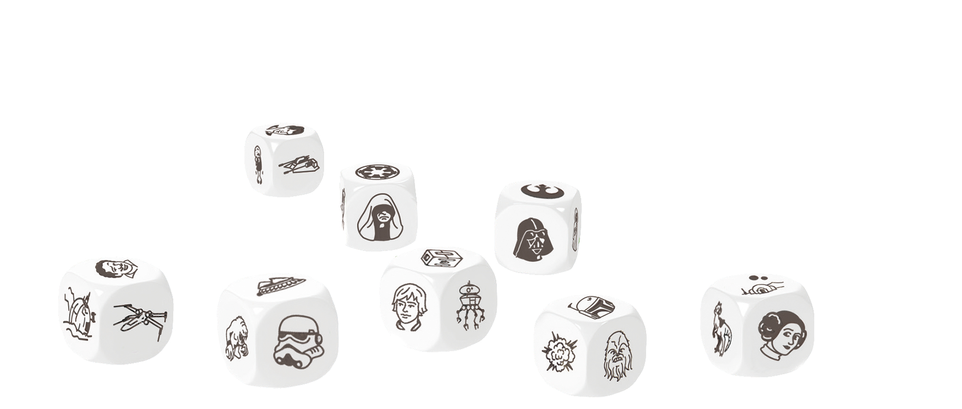 ZYGOMATIC Story Cubes Star Wars Gesellschaftsspiel Mehrfarbig