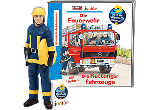 TONIES Wieso? Weshalb? Warum? junior - Die Feuerwehr/Die Rettungsfahrzeuge - Figura audio /D (Multicolore)