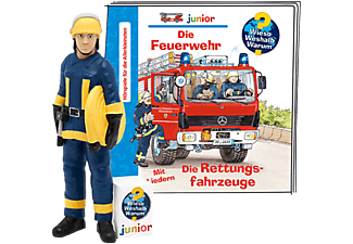 TONIES Wieso? Weshalb? Warum? junior - Die Feuerwehr/Die Rettungsfahrzeuge - Figure audio /D (Multicolore)