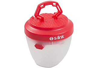 S-LINK SL-8730 1.5V AA Pilli SMD Ledli Kamp ve Masa Lambası Beyaz, Kırmızı