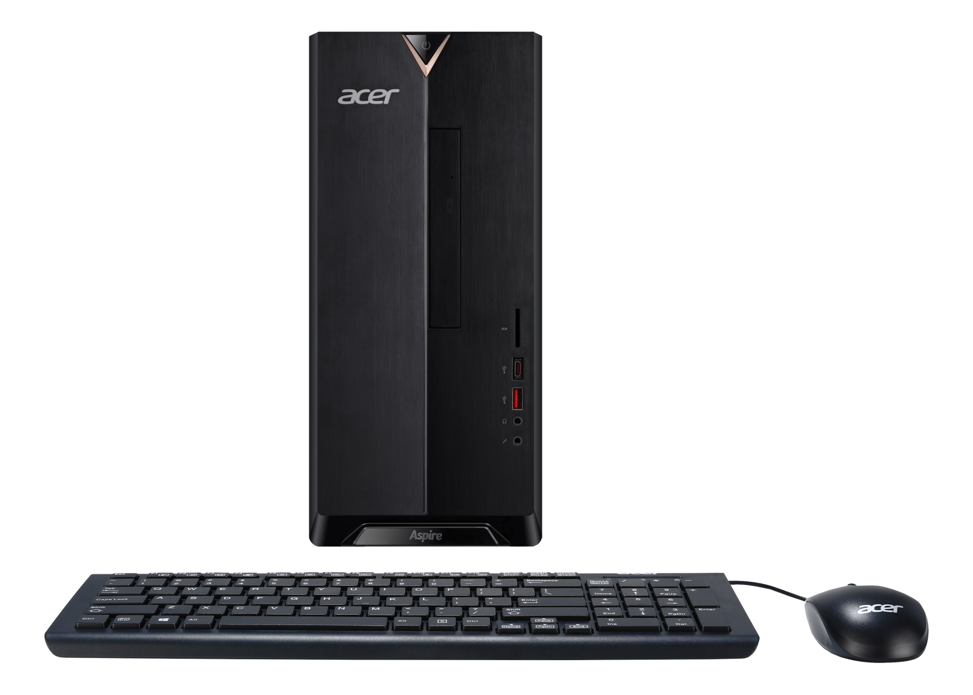 ACER Aspire TC-885 - Desktop PC,  , 256 GB SSD + 1 TB HDD, 16 GB RAM, Schwarz