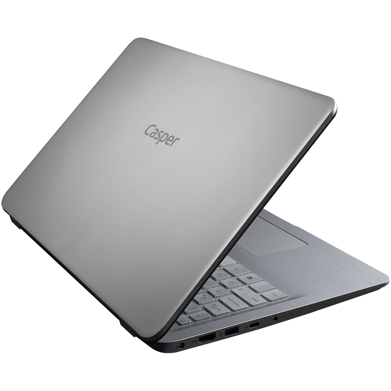 CASPER S500.1051-8550P-G-F/i7-1051/8GB RAM/1TB HD+240GB SSD/MX230 2gb/W10/15.6''/FHD Laptop Metalik Gümüş Gri
