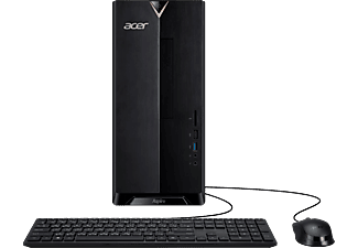 ACER Aspire TC-886 - Desktop PC,  , 512 GB SSD + 1 TB HDD, 16 GB RAM, Schwarz