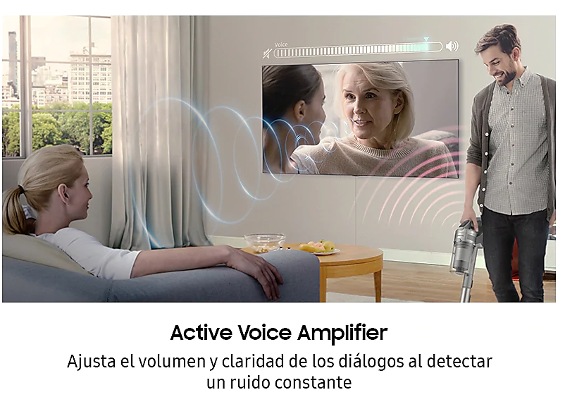 TV QLED 75" - Samsung QE75Q75TATXXC, UHD 4K, Quantum Processor 4K, Smart TV, Asistente de Google, TDT2, Negro